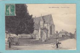 76  -  OFFRANVILLE.  -  Rue De La Poste *** Canu  Facteur ***   -  1905  -  TRES BELLE CARTE ANIMEE  - - Offranville