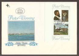 South Africa FDC S5 1980 - Pieter Wenning - Painter - Miniature Sheet - Briefe U. Dokumente