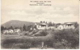 Franconia NH New Hampshire, Pelletier's Cabins, Lodging, C1930s/40s Vintage Postcard - Other & Unclassified