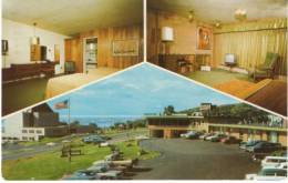 Duluth MN Minnesota, Buena Vista Motel Lodging, Restaurant, Interior Views Decor, C1960s/70s Vintage Postcard - Duluth