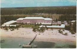 Nassau Bahamas, Emerald Beach Hotel Lodging, C1960s Vintage Postally Used Postcard, Sc# 201 Cover - Bahama's