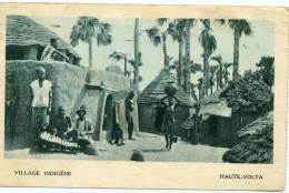 Burkina Faso, Hte Volta, Village Indigène, Balafon, Carte Envoyée à Avallon, Yonne - Burkina Faso