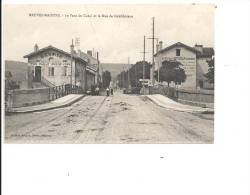 D 1032 NEUVES-MAISONS  LE PONT DU CANAL ET LA RUE DE NEUFCHATEAU - Neuves Maisons