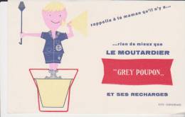 Buvard Moutarde Grey Poupon - Mosterd