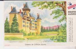 Buvard Biscottes Grégoire Château De Cléron - Zwieback