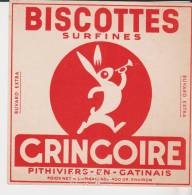 Buvard Biscottes Gringoire Perforé 10C4 - Biscotti