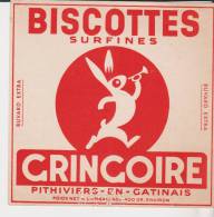 Buvard Biscottes Gringoire Perforé 10C4 - Zwieback
