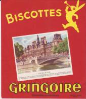 Buvard Biscottes Gringoire Hotel De Ville - Biscottes