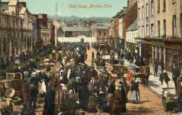 Cork Coal Quay Market 1905 Postcard - Cork
