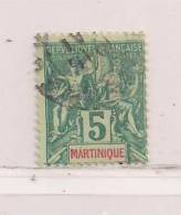 MARTINIQUE   ( FRMARTI - 4 )  1892  N° YVERT ET TELLIER  N° 34 - Gebruikt