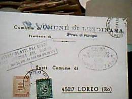 LENDINARA PAESE ROVIGO   TIMBRO DEL COMUNE  VB1981 DZ7729 - Rovigo