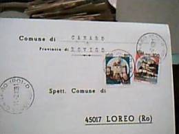 CANARO PAESE ROVIGO   TIMBRO DEL COMUNE  VB1981 DZ7730 - Rovigo