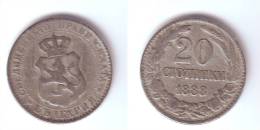 Bulgaria 20 Stotinki 1888 - Bulgarije