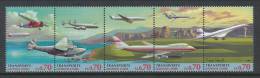 UN Geneva 1997 Michel # 314-318, Strip Of 5, MNH** - Ongebruikt