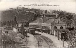 25....DOUBS......BESANCON.....GARE DE LA MOUILLERE...ECRITE.. .. . . ‹(•¿• )› - Besancon