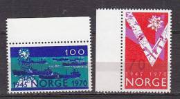 Q8059 - NORWAY NORVEGE Yv N°562/63 ** - Ungebraucht