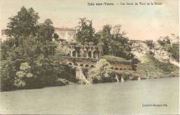 ISLE SUR TARN - LES BORDS DU TARN ET LE PALAIS - Lisle Sur Tarn