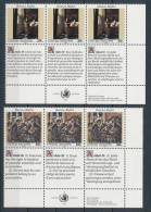 UN New York 1992 Michel 640-641, 2 Blocks Of 6, MNH** - Blocks & Sheetlets