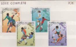 COMORES  SERIE FOOTBALL ITALIE 90 - 1990 – Italia