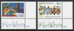 UN New York 1987 Michel 540-541 MNH** - Neufs