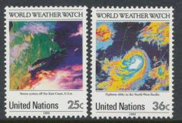 UN New York 1989 Michel 575-576, MNH** - Neufs