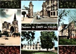 CPSM   CREPY EN VALOIS   Multivues En 63 - Crepy En Valois