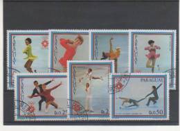 PARAGUAY SERIE JO SARAJEVO - PATINAGE 1984 - Kunstschaatsen