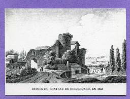 * Ruines Du Château De DIEULOUARD En 1852 - Dieulouard