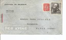 Portugal ( Lettre Par Avion De 1951 Vers Wavre En Belgique à Voir) - Brieven En Documenten