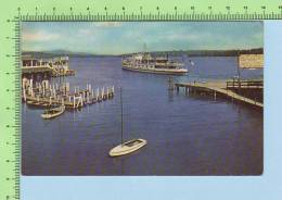 Lake Winnipesaukee  USA ( Steamer Mt Washington Divided Unused  ) Post Card Postcard Carte Postale - Autres & Non Classés