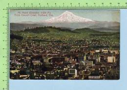 Portland Oregon USA  ( Mount Hood 1908  Divided Used No Stamp) Post Card Postcard Carte Postale - Portland