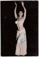 DANCE DANCER KAĆA AUTOGRAPH KOPAR 1962. OLD POSTCARD - Danse