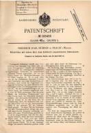 Original Patentschrift - F. Hübner In Praust I. Westpr. , Pruszcz Gdanski , 1906 , Milchfilter Mit Siebeinsatz !!! - Westpreussen