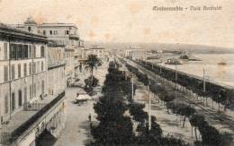 1919    CARTOLINA  CIVITAVECCHIA VIALE GARIBALDI - Civitavecchia