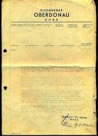 1945 Zeugnis Von Eisenwerke Oberdonau GmbH - Linz A. D. Donau - Diploma & School Reports