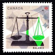 Canada (Scott No.2455i - Zodiac / Balance / Libra) [**] (P) - NOTE - DC - Ongebruikt