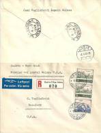 R-Erstflug  Genève - New York        1946 - First Flight Covers