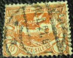 Upper Silesia 1920 Coal Mine 10pf - Used - Other & Unclassified