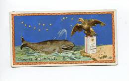 SUCHARD  CHROMO DOREE  CONTELLATION SIGNE ZODIAQUE  BALEINE AIGLE - Suchard