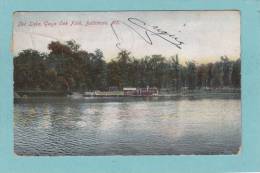 BALTIMORE  -  THE  LAKE . GWYN  OAK  PARK  -  1912  - - Baltimore