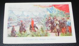 22 Septembre 1900 , Banquet Des Maires :::::: Militaires - Soldats - Réceptions - Recepties