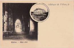 BELGIQUE : VILLERS-LA-VILLE.(Brabant Wallon.):Abbaye:Eglise-Bas Côté.;~1900.Non écrite. - Villers-la-Ville