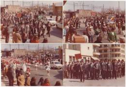 4 Photos 69 GIVORS    Fête Des Classes 9 X 13 Cm Années 1970 - Givors