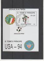 SAO TOME 1989 BF FOOTBALL ITALIE 90 - 1990 – Italien