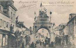 IVRY LA BATAILLE - Ivry En Fète, Arc De Triomphe "Aux Mutualistes" - Ivry-la-Bataille