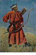 UN SOLDAT De BOUKHARIE [ TIREUR À L'ARC ] Par B.WÉRESCHAGUINE - MOSCOU - ANNÉE : 1930 (m-791) - Archery