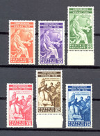 MIC 1935 Congresso Giuridico Internazionale Serie Completa 6 Val. Sassone Nn. 41/46 MNH** [LEGGI] - Nuevos