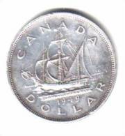 CANADA    $1.00  DOLLAR  SILVER  1949 (KM# 47) (C-77) - Canada