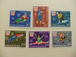 RUMANIA 1976  YV  2937-2942 ** JUEGOS OLIMPICOS EN INNSBRUCK - Inverno1976: Innsbruck