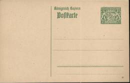 ALEMANIA BAYERN ENTERO POSTAL - Ganzsachen